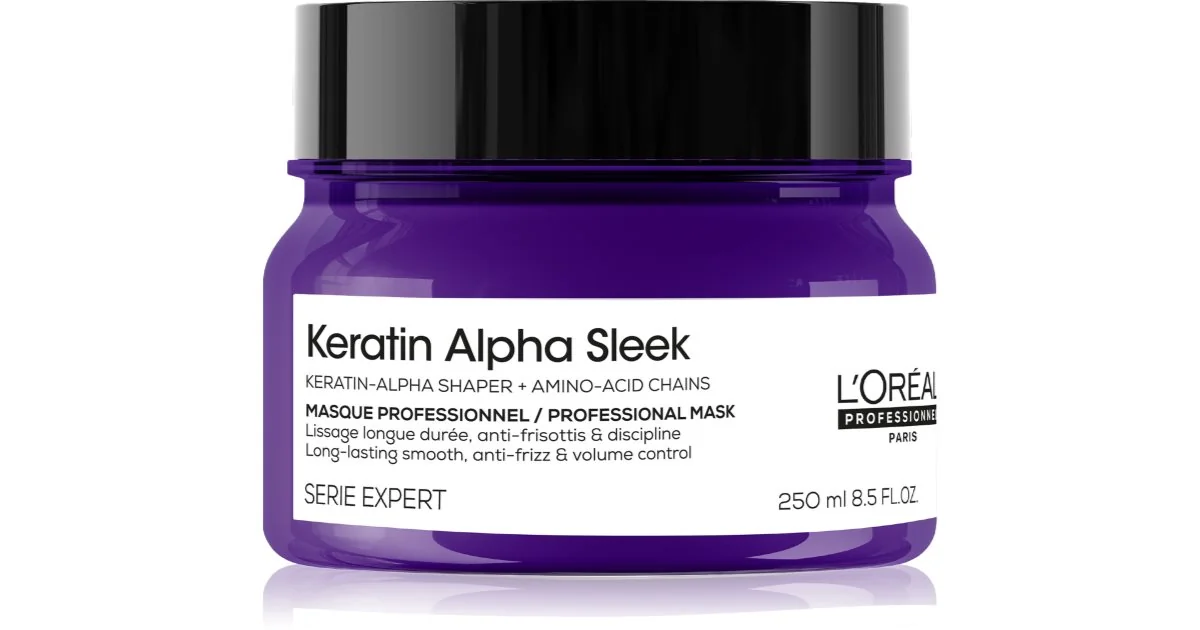 L’Oréal Professionnel Serie Expert Keratin Alpha Sleek Rinse-off Mask